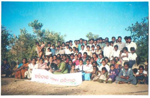 Health Awareness Camp with Mrs Bhaktimala in Center.