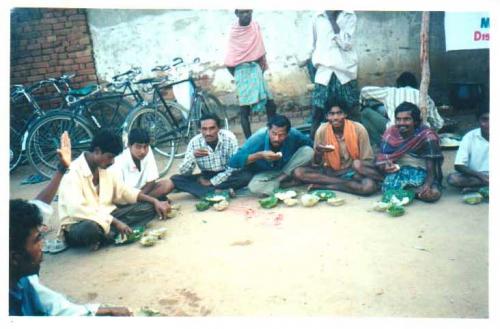 Community Feast After Training